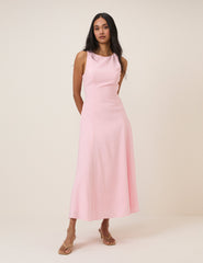 Pink Reign Midi Dress