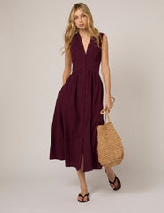 Sleeveless Starlight Midi Dress