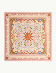 Orange Printed Headscarf