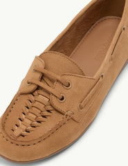 Tan Suede Loafers