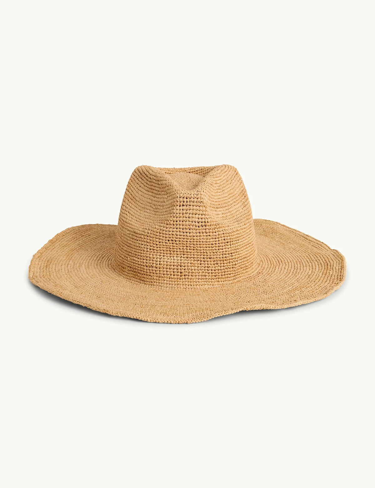 Natural Raffia Cowboy Hat
