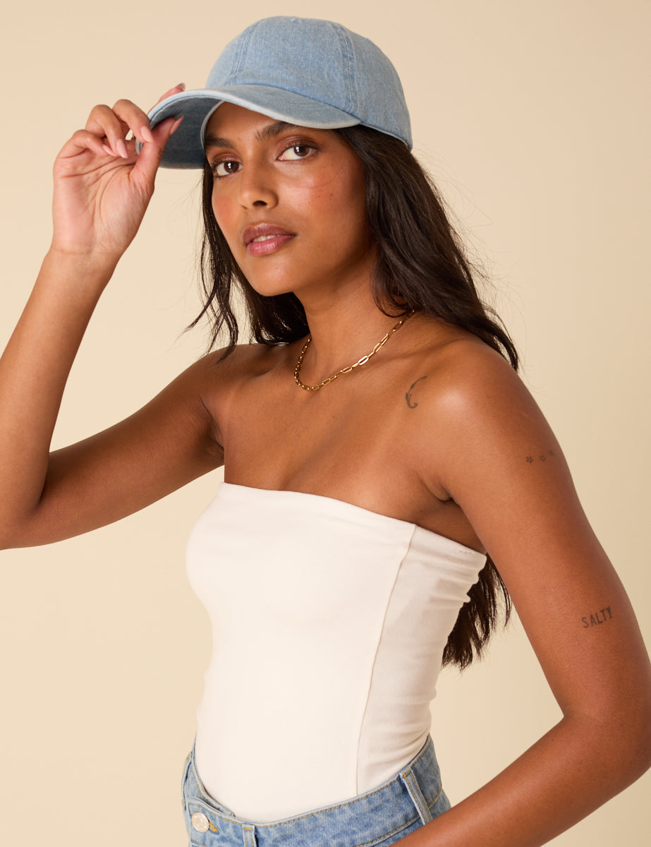 Denim Blue Cap