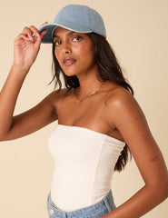 Denim Blue Cap
