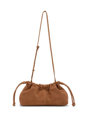 Tan Slouch Clutch Bag