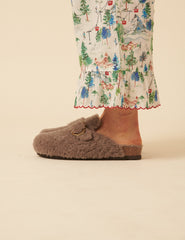 Genuins Stone Sheepskin Slippers