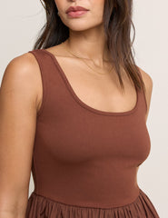 Brown Colorado Mini Dress