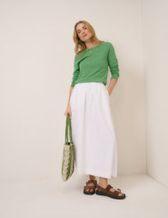 Green Crew Neck Jumper
