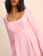 Pink Luana Mini Dress
