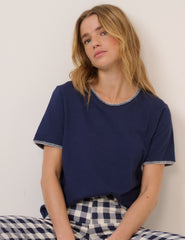 Navy Stitch T-shirt