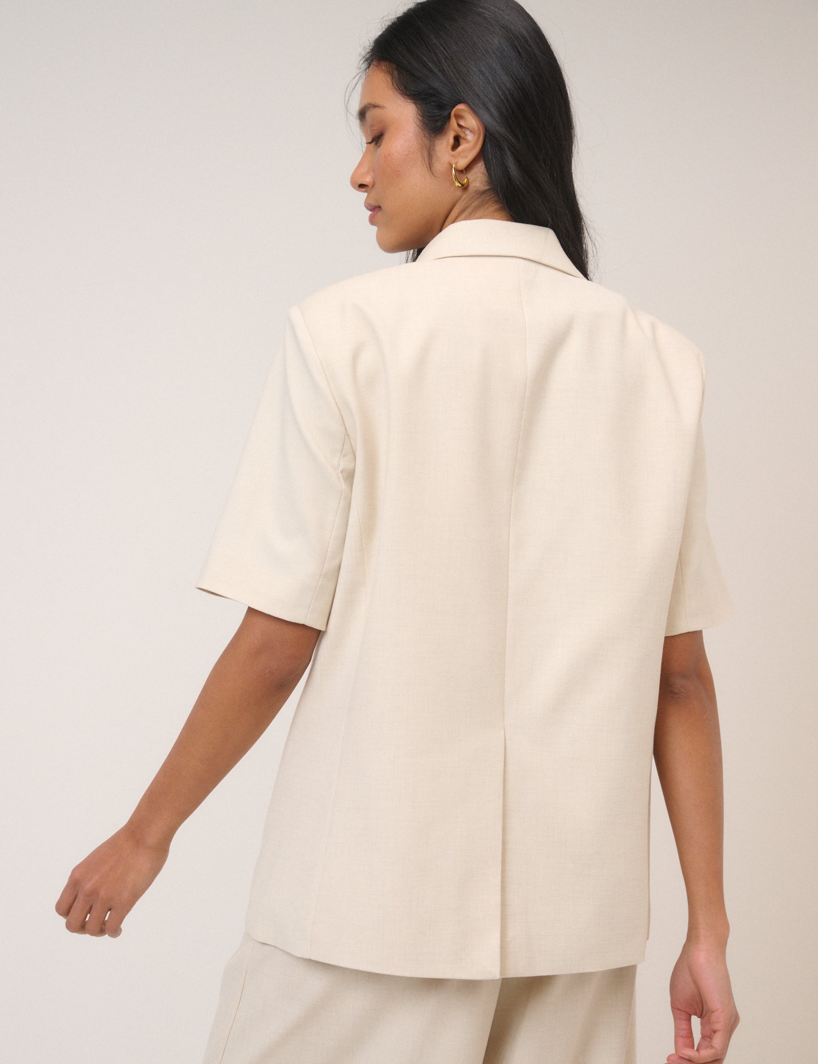 Stone Blazer & Trousers Set