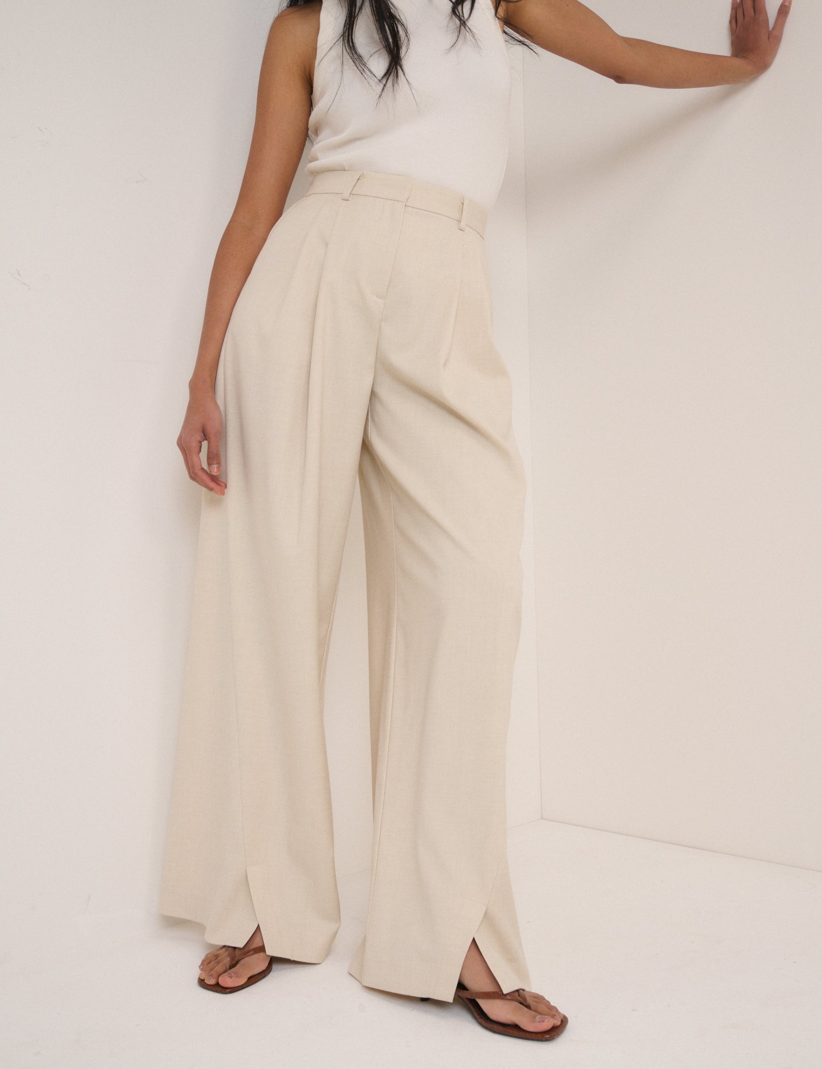 Stone Blazer & Trousers Set