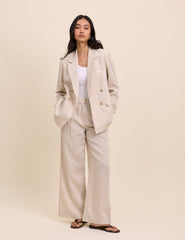 Stone Double Breasted Alicia Blazer