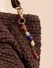 Multi Coloured Beaded Key Chain