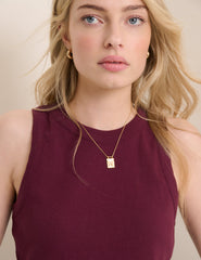 Burgundy Ribbed Racer Vest