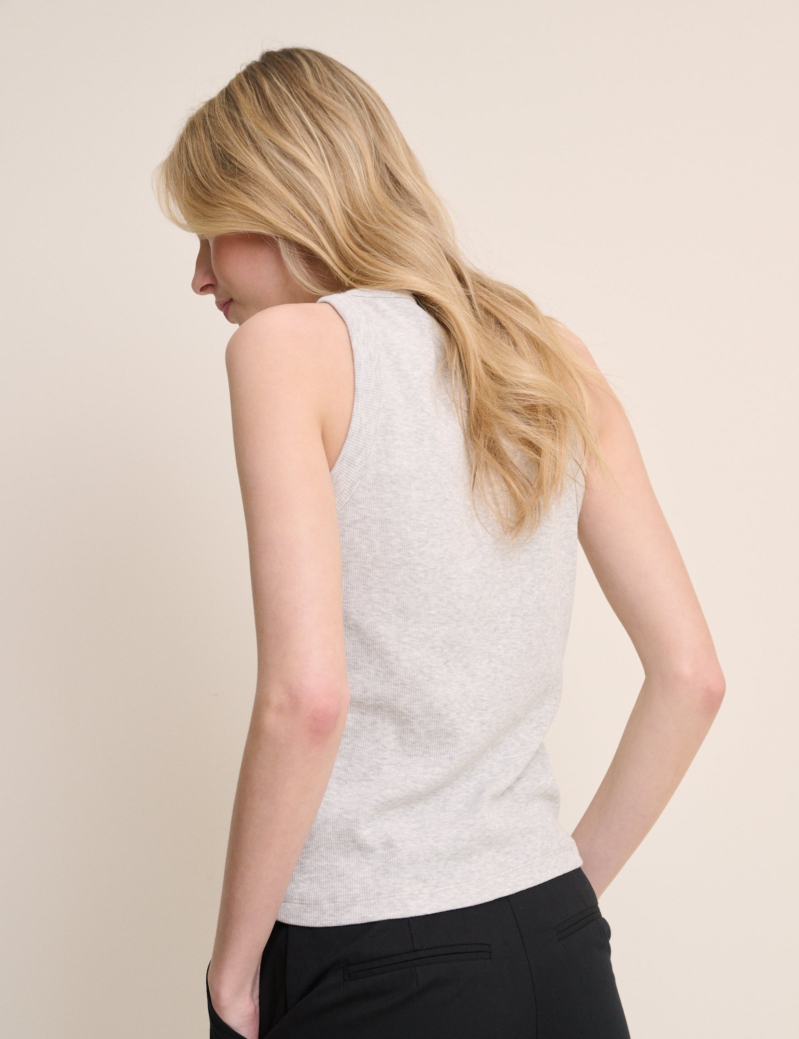 Grey Racer Vest