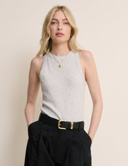 Grey Racer Vest