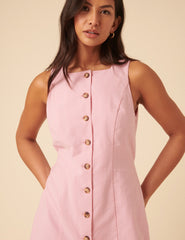 Pink Peri Mini Dress