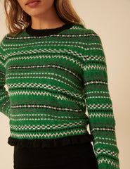 Green Fair Isle Jumper