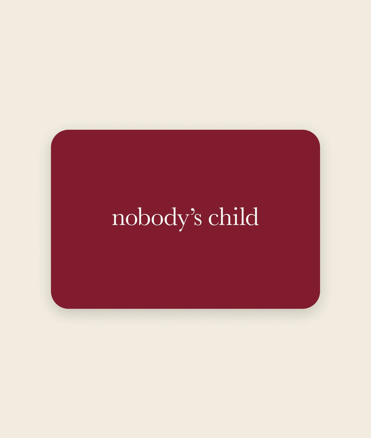 Digital Gift Card